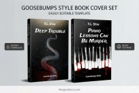 Couverture du livre Frissons - Gratuit Google Docs Modèle - 10068851 - Glisser 1