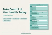 Elenco di controllo per la salute verde - Gratuito Google Docs Modello - 10066654 - Diapositiva 5