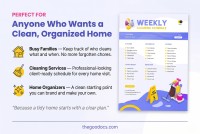 Reinigungsplan für das Haus - Kostenlos Google Docs Vorlage - 10068330 - Gleiten 3
