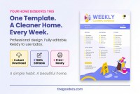 Reinigungsplan für das Haus - Kostenlos Google Docs Vorlage - 10068330 - Gleiten 5