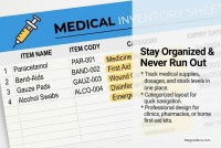 Medical Inventory Sheet - Free Google Docs Template - 10067422 - Slide 2