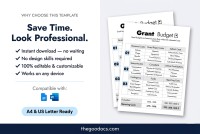 Modern Grant Budget - Free Google Docs Template - 10068235 - Slide 5