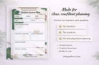 Modest Student Lesson Plan - Free Google Docs Template - 10064605 - Slide 5
