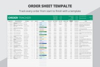 Order Sheet - Free Google Docs Template - 10069413 - Slide 1