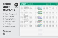 Order Sheet - Free Google Docs Template - 10069413 - Slide 3
