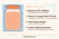 Ricetta originale disegnata - Gratuito Google Docs Modello - 10064355 - Diapositiva 2