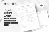Perfect Recipe Card - Free Google Docs Template - 10069465 - Slide 1