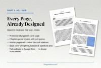 Perfecto El Libro TheGooDocs - Gratis Google Doc Plantilla - 10062443 - Deslizar 2