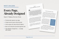 Perfect TheGooDocs Book - Free Google Docs Template - 10062443 - Slide 2