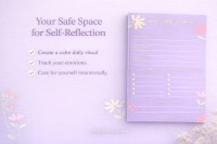 Diario de autocuidado púrpura - Gratis Google Doc Plantilla - 10063580 - Deslizar 5
