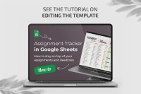 Simple Assignment Tracker Template - Free Google Docs Template - 10071465 - Slide 2