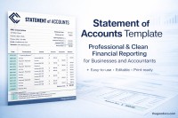 Statement of Accounts - Free Google Docs Template - 10067078 - Slide 1