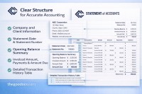 Statement of Accounts - Free Google Docs Template - 10067078 - Slide 2
