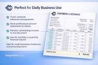 Statement of Accounts - Free Google Docs Template - 10067078 - Slide 3