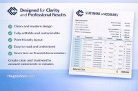 Statement of Accounts - Free Google Docs Template - 10067078 - Slide 4