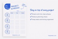 Schritt für Schritt Projektzeitplan - Kostenlos Google Docs Vorlage - 10066090 - Gleiten 3