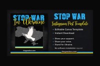 Fermate la guerra in Ucraina - Gratuito Google Docs Modello - 10063623 - Diapositiva 1