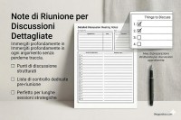 Nota dell'incontro strutturata - Gratuito Google Docs Modello - 10069618 - Diapositiva 3