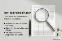 Note de réunion structurée - Gratuit Google Docs Modèle - 10069618 - Glisser 4