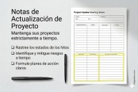 Nota de reunión estructurada - Gratis Google Doc Plantilla - 10069618 - Deslizar 6