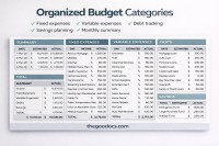 Structured Monthly Budget - Free Google Docs Template - 10069524 - Slide 4