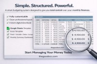 Structured Monthly Budget - Free Google Docs Template - 10069524 - Slide 5