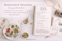 Aesthetic Trip Itinerary - Free Google Docs Template - 10069549 - Slide 6