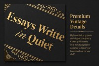 Vintage Book Cover Template - Free Google Docs Template - 10072694 - Slide 4