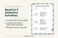 Wochenendurlaubsreiseroute Vorlage - Kostenlos Google Docs Vorlage - 10071170 - Gleiten 4