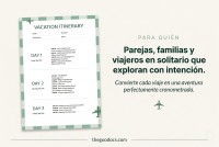 Plantilla de Itinerario de Fin de Semana para Vacaciones - Gratis Google Doc Plantilla - 10071170 - Deslizar 3