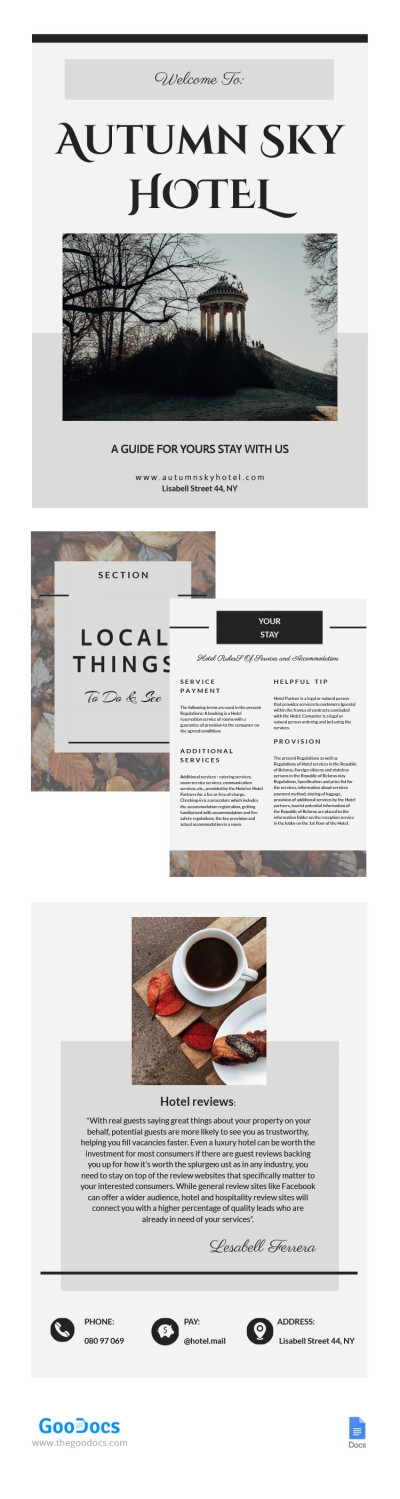 Airbnb Welcome Book Template