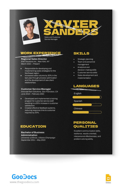 Ats Optimized Resume Template