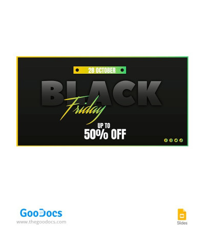 Black Friday YouTube Thumbnail Template