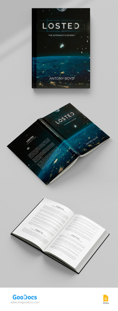 A5 Book Cover Template