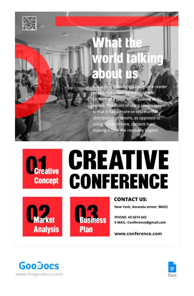 Business Conference Flyers Template