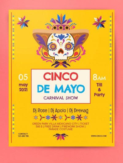 Cinco de Mayo Flyer Template