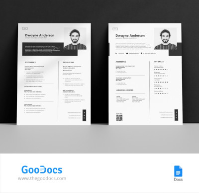 Free College Graduate Resume Template in Google Docs and Microsoft Word