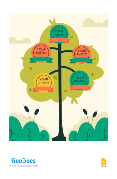 Free Wonderful Family Tree Template In Google Slides