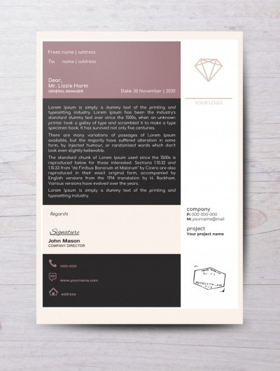 Business Company Letterhead