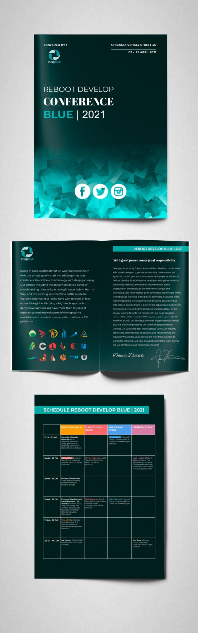 Conference Booklet Template