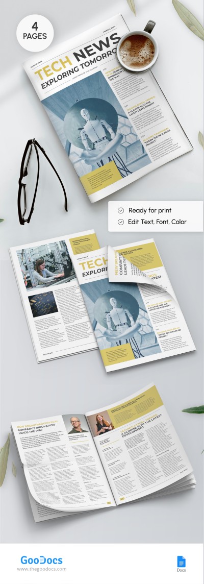 Corporate Newspaper Template