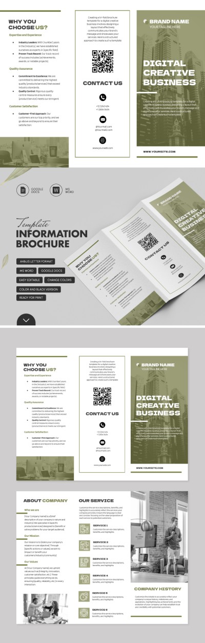 Information Brochure Template