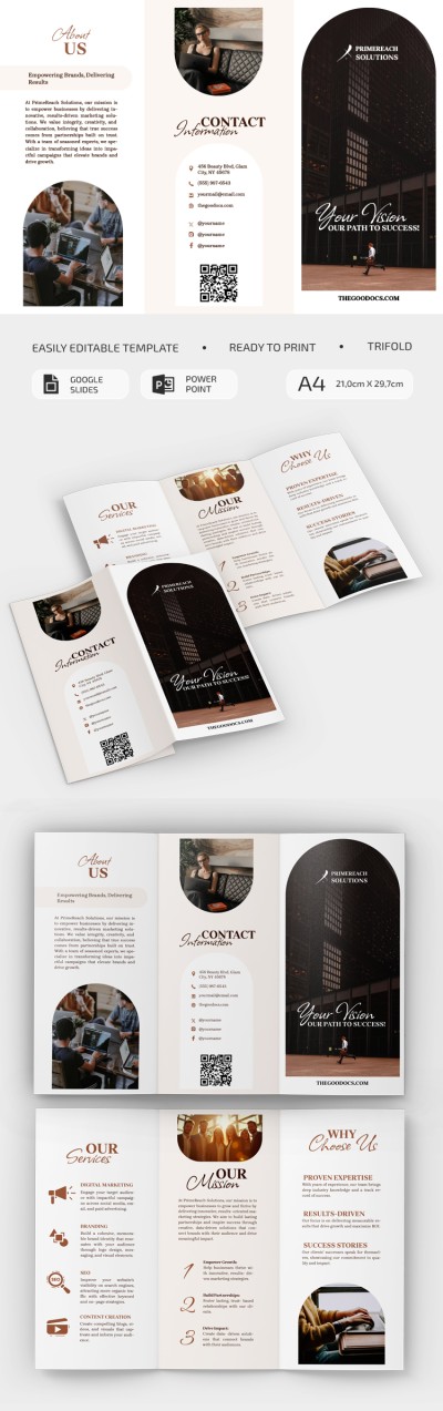 Elegant Marketing Brochure Template