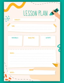 Free Elementary Lesson Plan Template In Google Slides