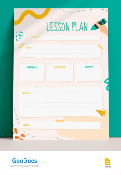 Elementary Lesson Plan Template