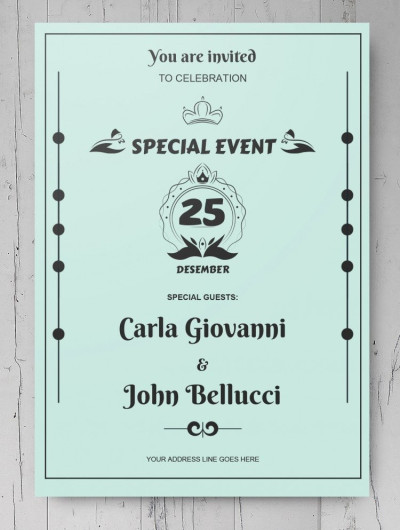 Event Invitation Template