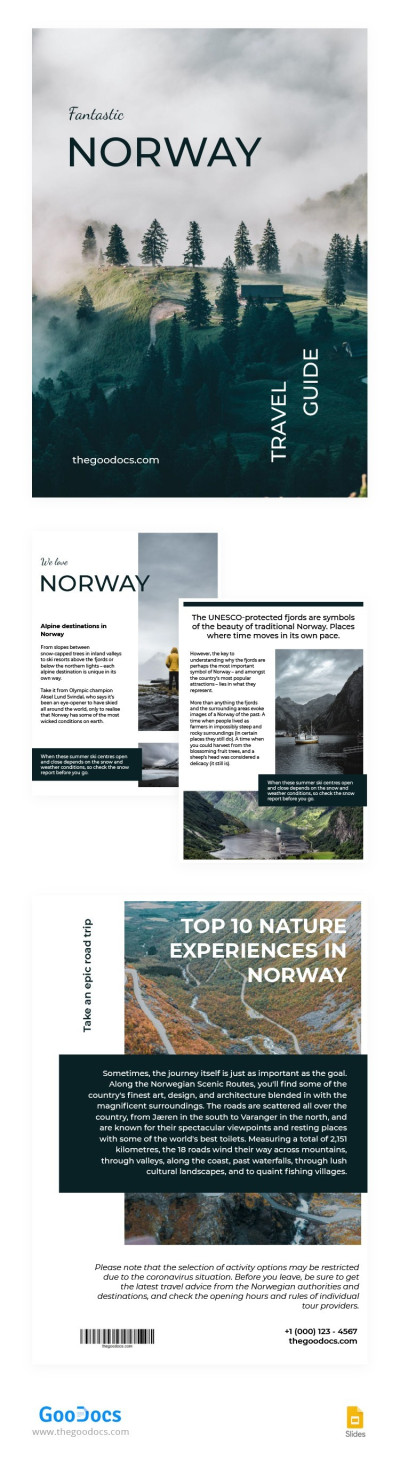 Libro fantástico de Noruega - Libros de guía de viajes