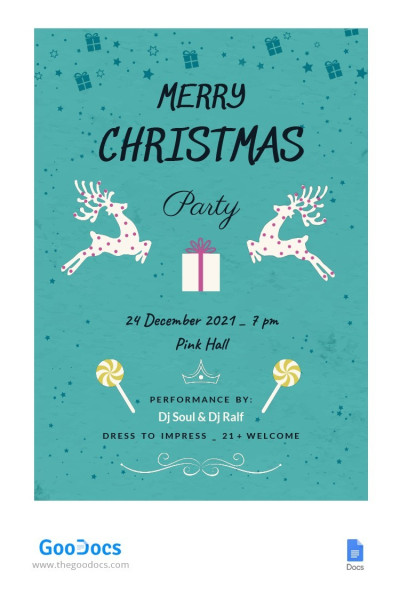 Fantastic Christmas Flyer Template