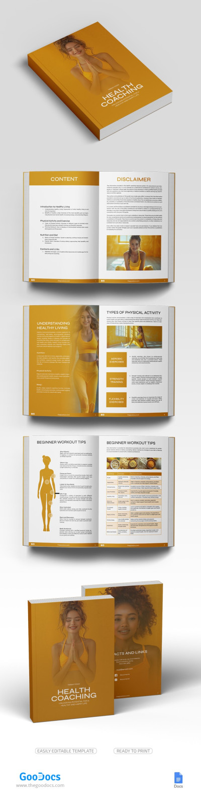 Health Coaching eBook Template