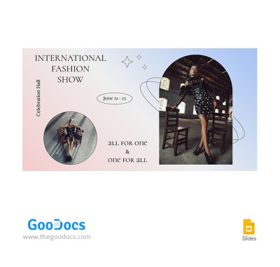International Fashion Show Facebook Cover